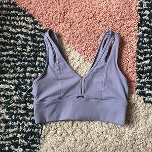Periwinkle alo sports bra